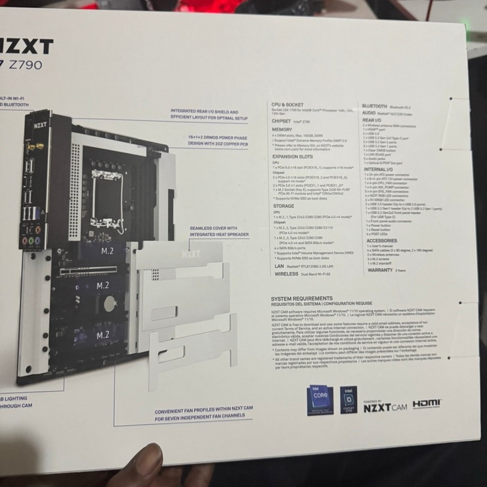 NZXT Black and White Internal Component for Computers